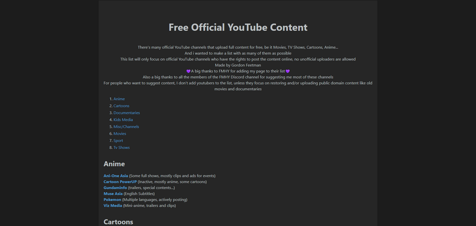 YT Movies