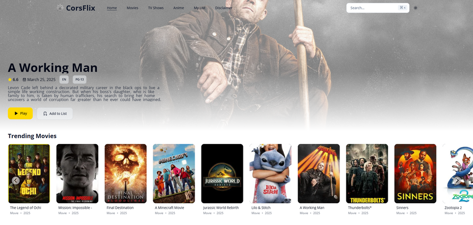 Corsflix