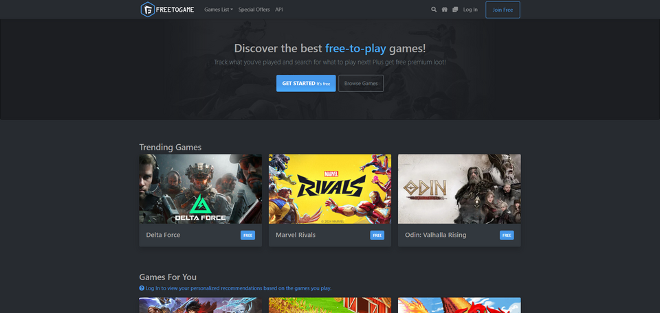 FreeToGame